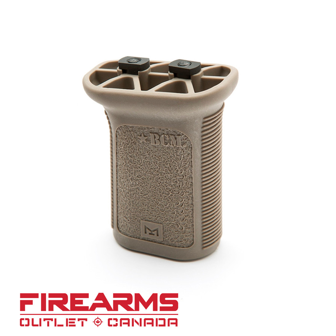 BCM Gunfighter SHORT Vertical Grip M-LOK, MOD 3 - FDE [BCM-VG-MCMR