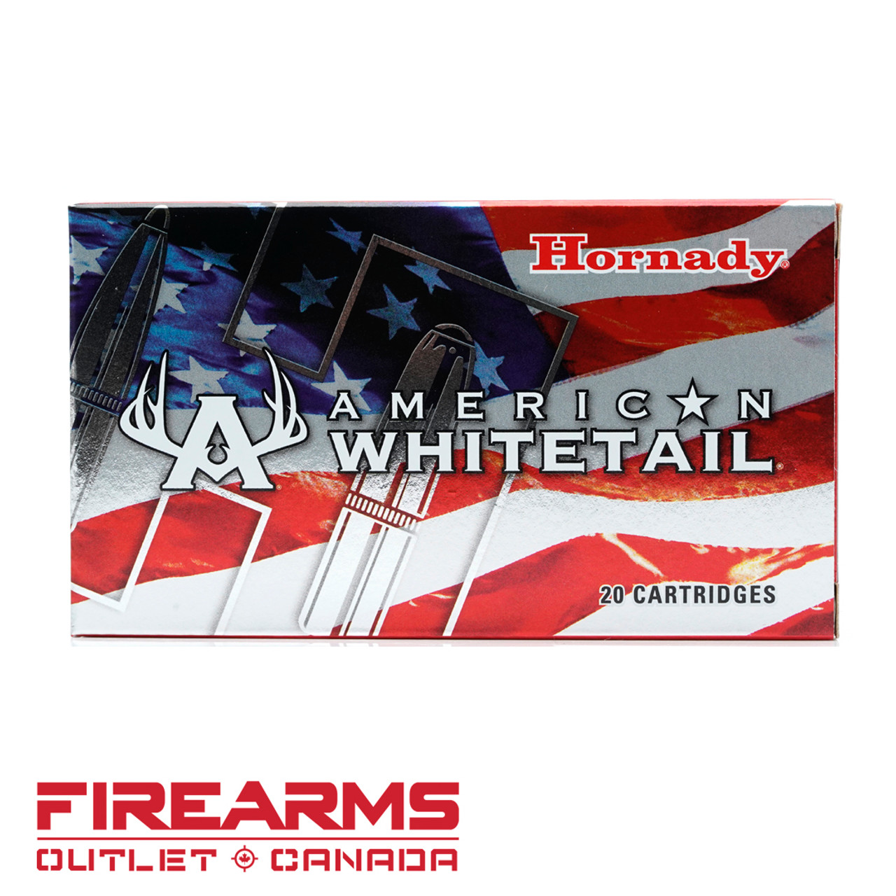 Hornady American Whitetail - .308 Win., 150gr, SP, Box of 20 [8090]