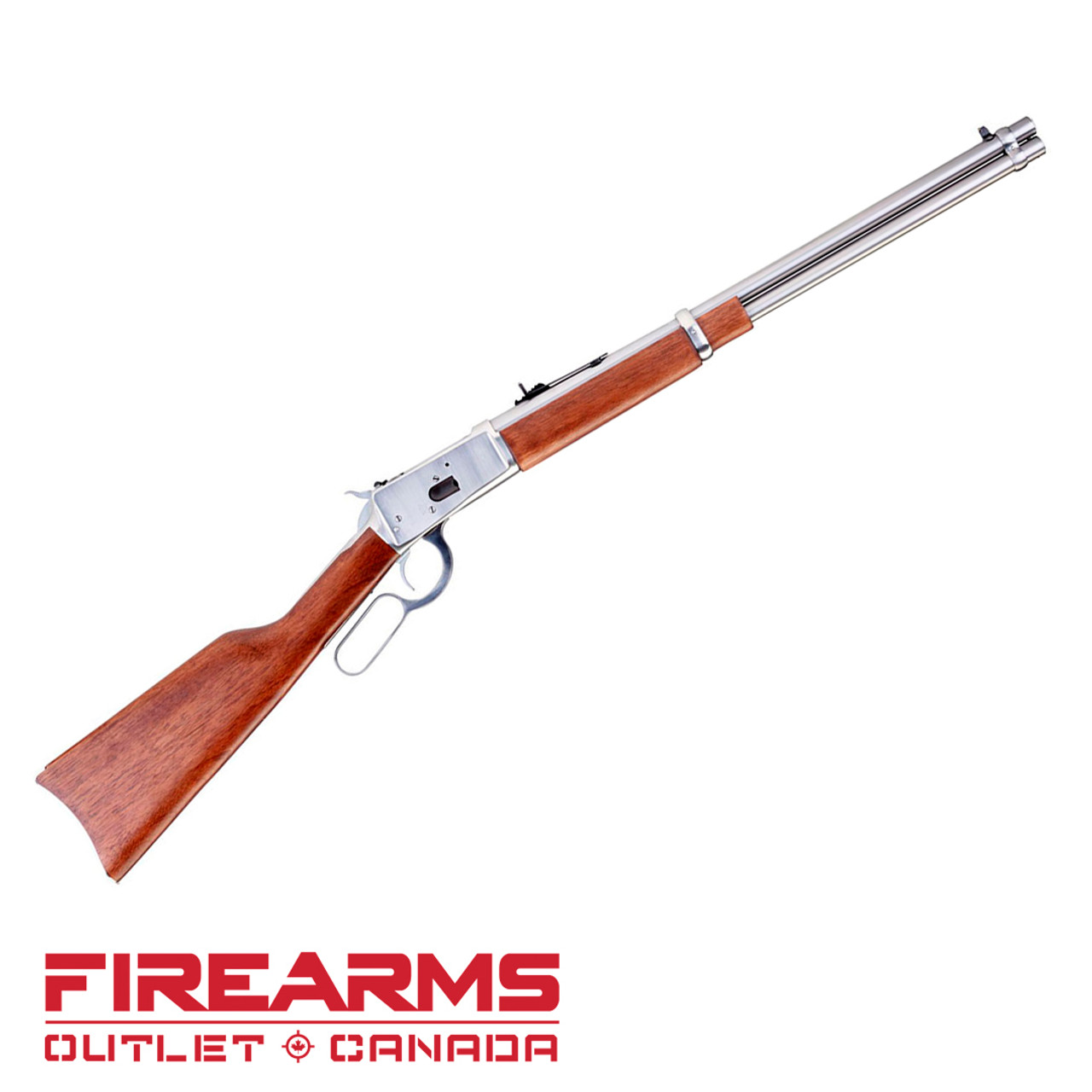 Rossi R92 Lever Action Rifle, Polished Stainless - .45 Long Colt, 20" [920452093]