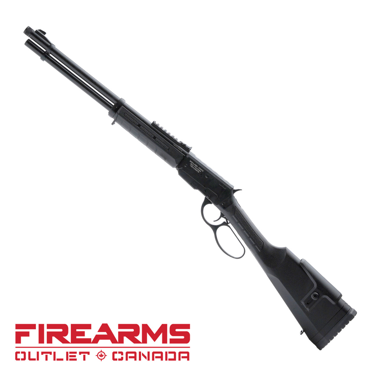 Derya TM22 Lever-Action Rifle - .22LR, 18" Threaded, Black Synthetic [TM22L-18-BB]