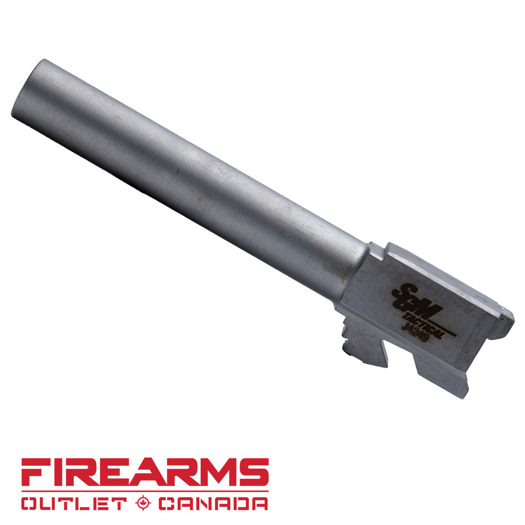 SGM Tactical  Glock 17 Compatible Match Barrel - Stainless [SGMTGB17NTS]