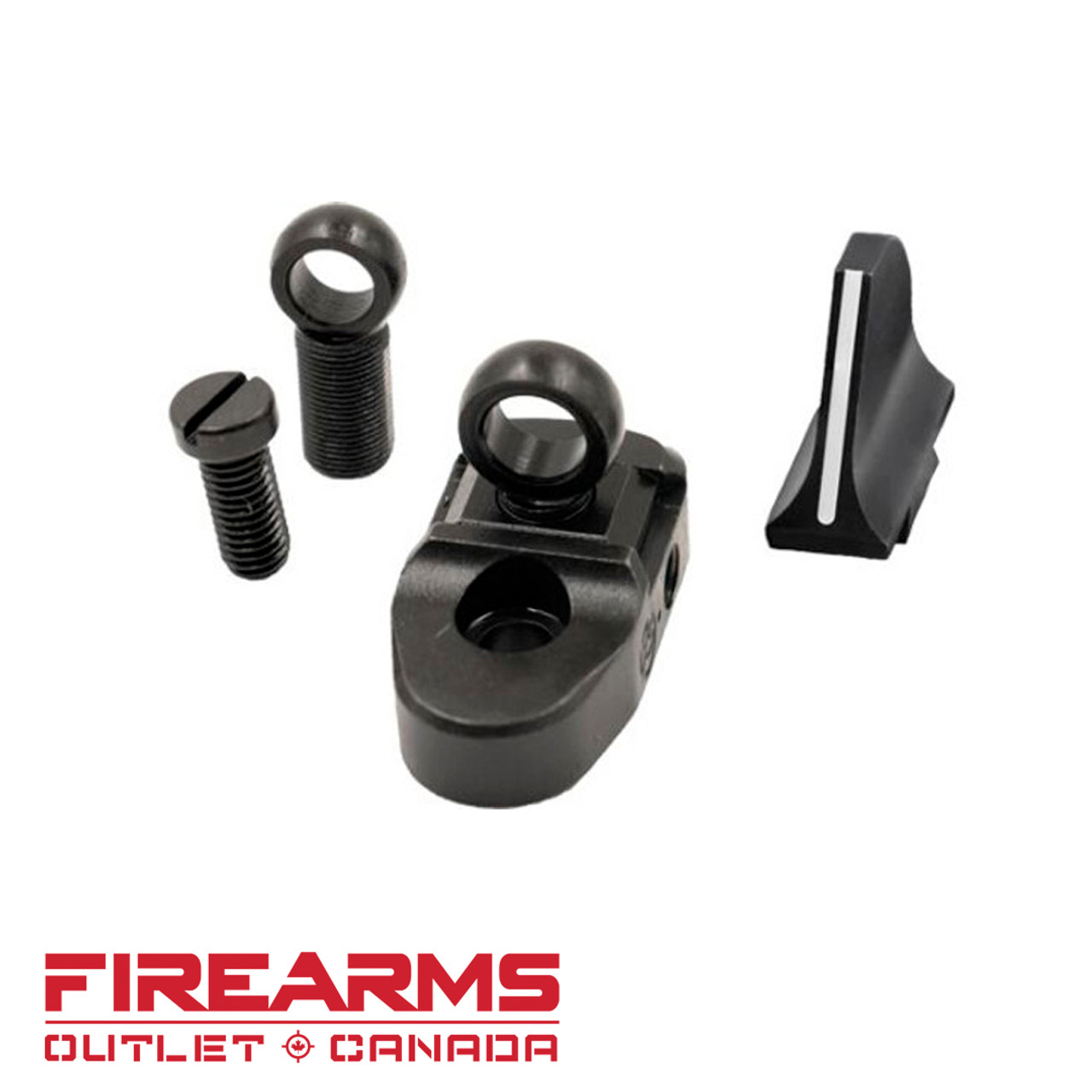 XS Sights - Henry Ghost Ring Sight Set (.357 Dovetail) [HN-0004-5]