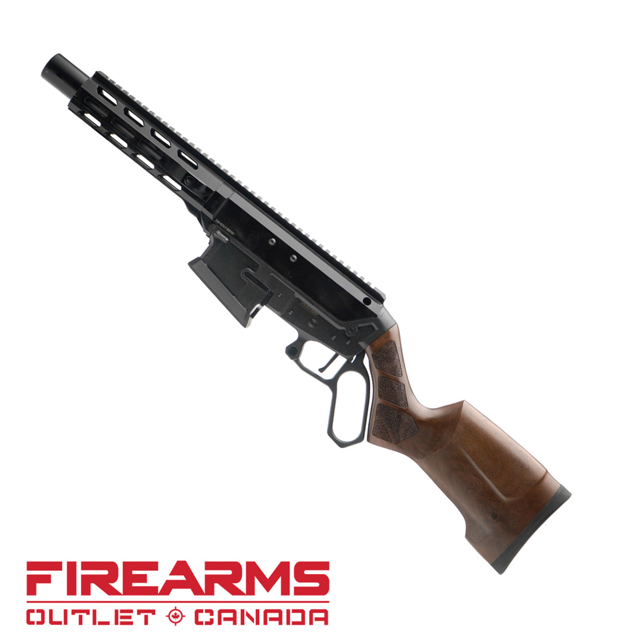EGE Arms LEVAR12S Lever Action Shotgun, Walnut - 12GA, 3", 10.6" Barrel