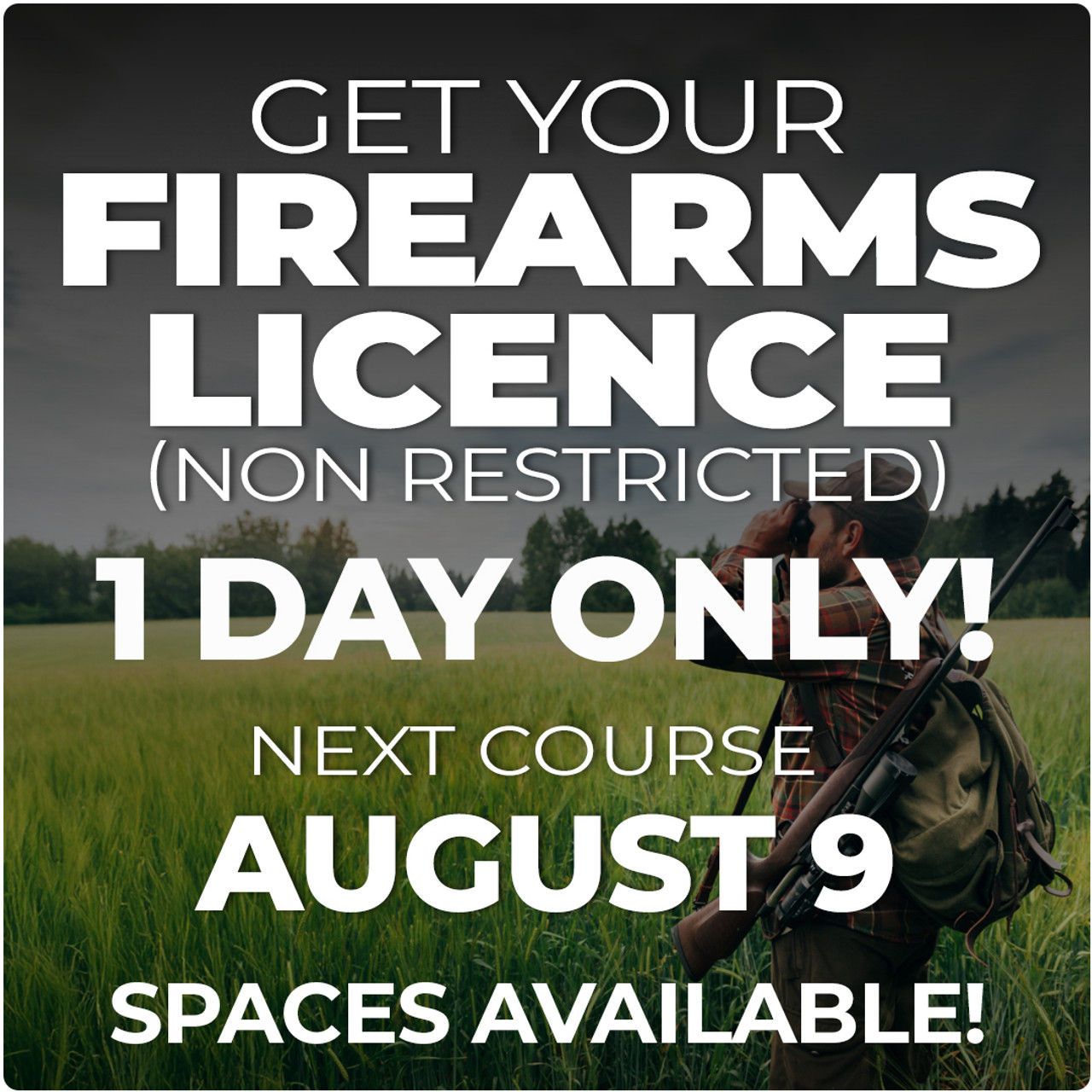 CFSC - Non-Restricted (PAL) Course - August 09, 2025