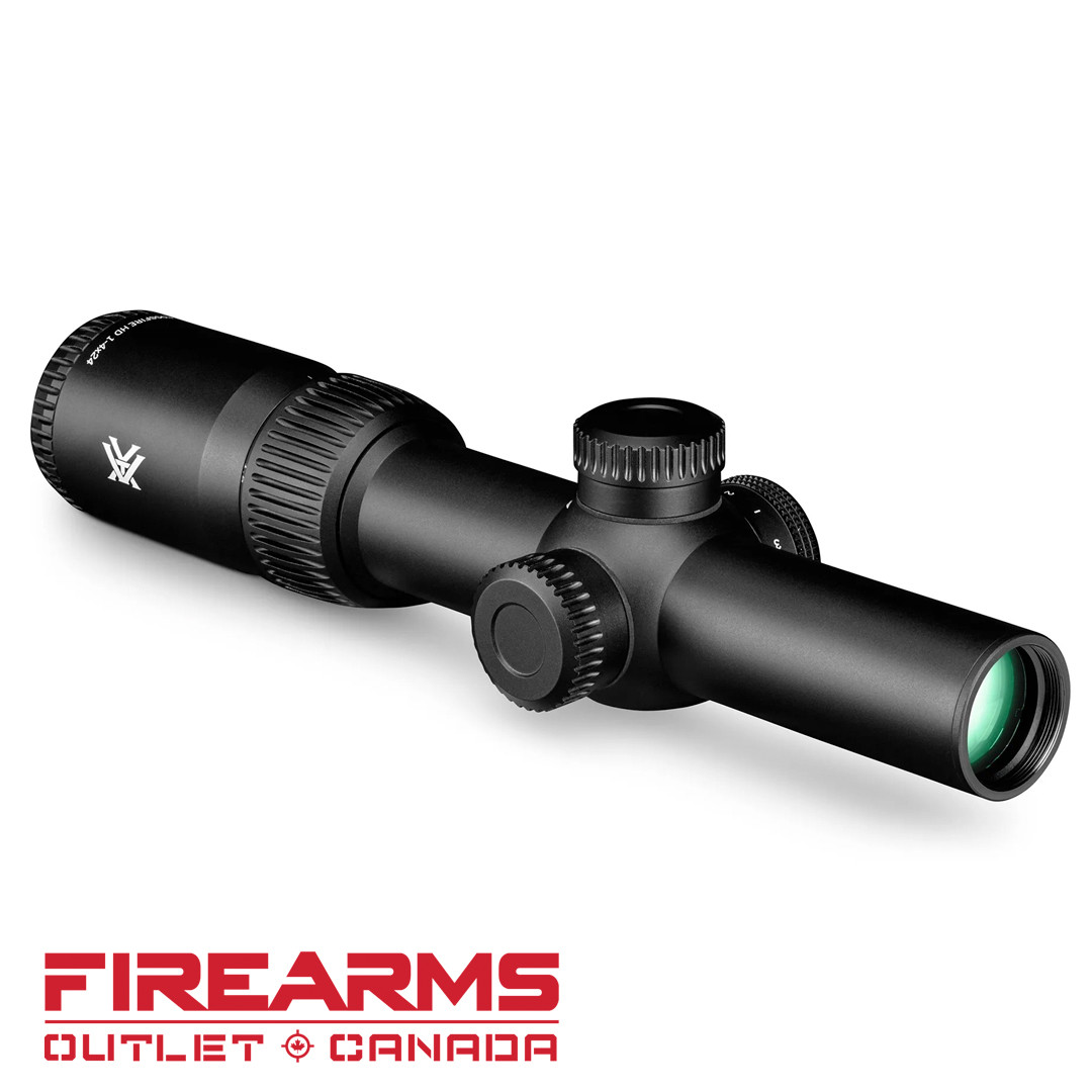 Vortex Crossfire HD 1-4x24 - SFP, Illuminated Dead-Hold 2A BDC