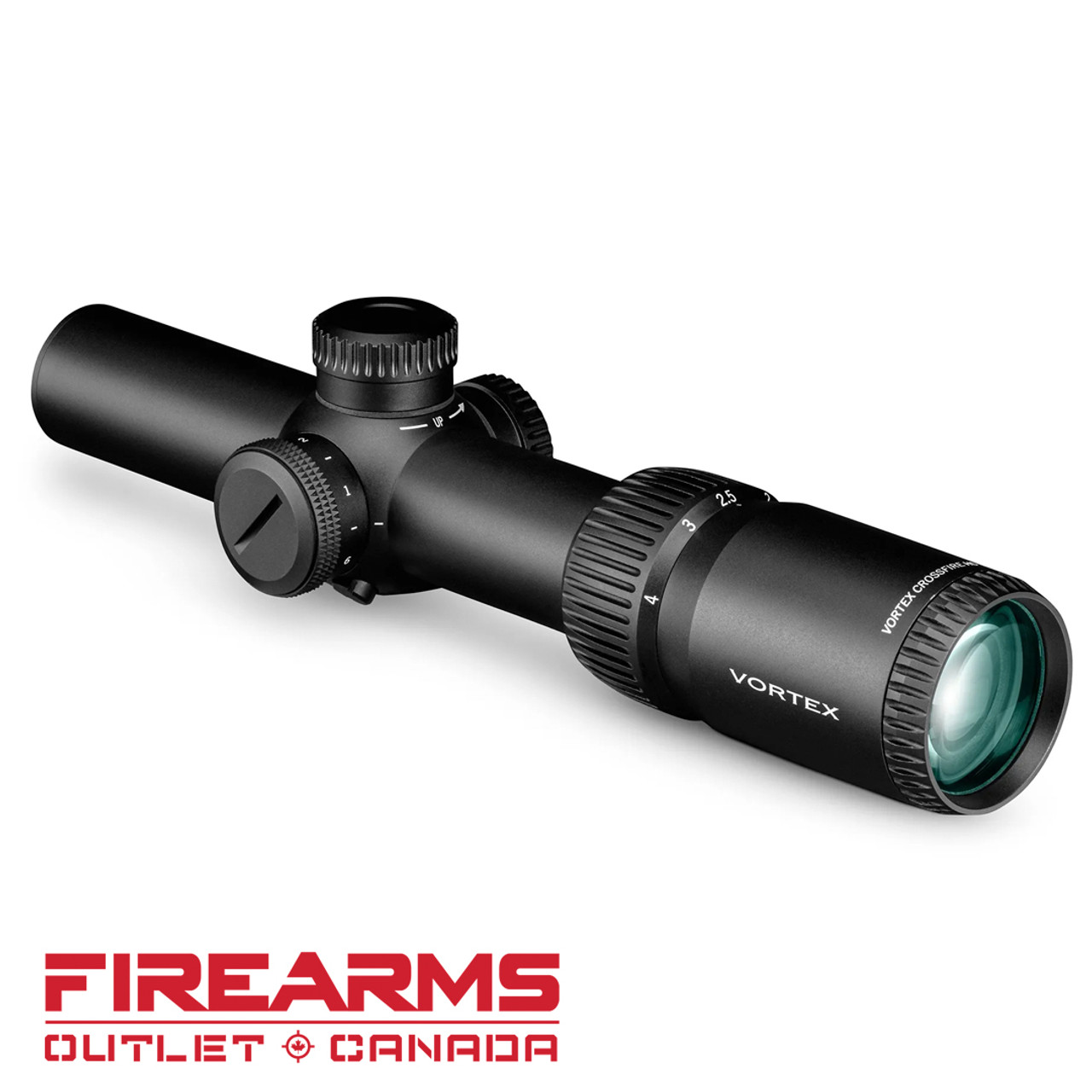 Vortex Crossfire HD 1-4x24 - SFP, Illuminated Dead-Hold 2A BDC [CFR-1401i]