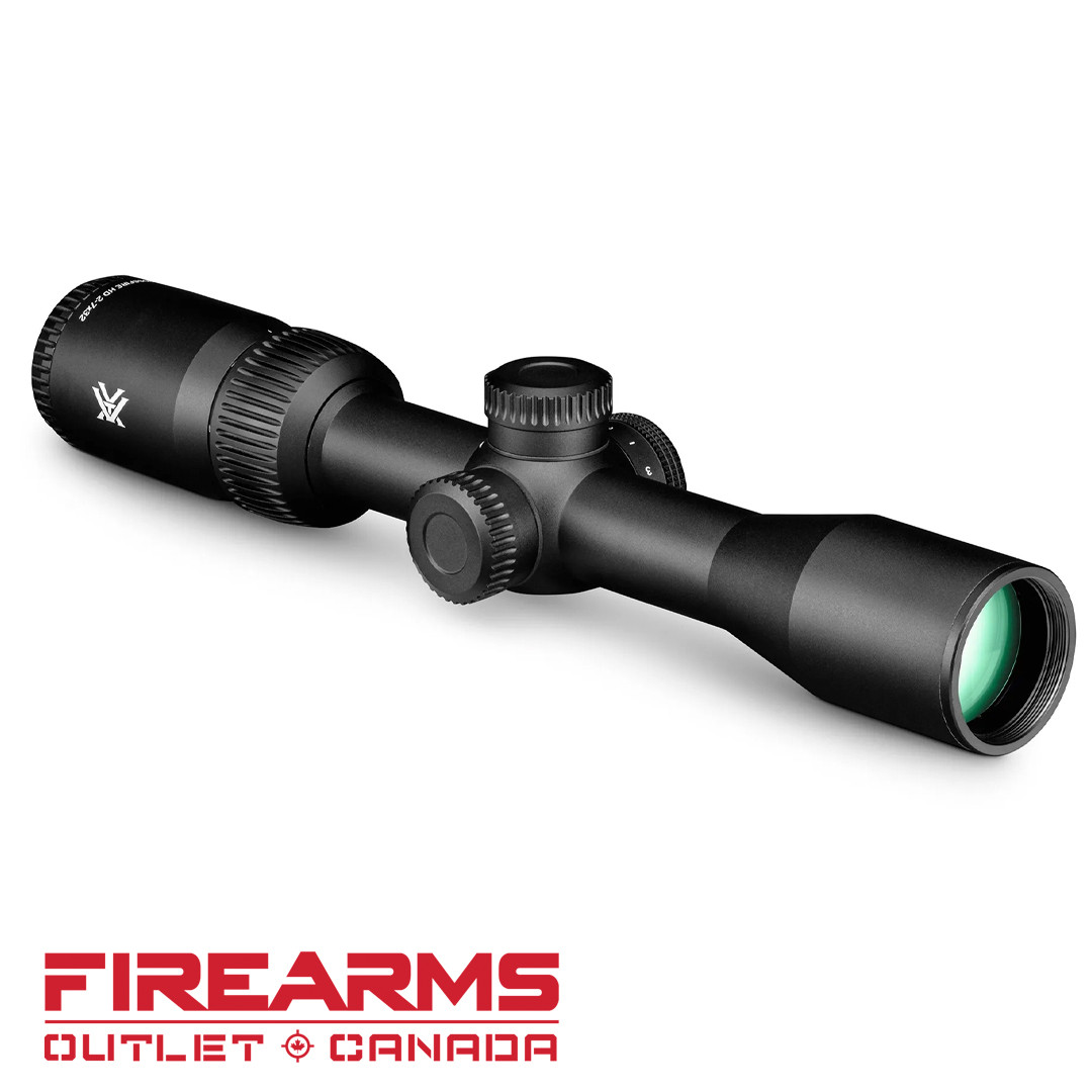 Vortex Crossfire HD 2-7x32- SFP, Illuminated Dead-Hold 2A BDC [CFR