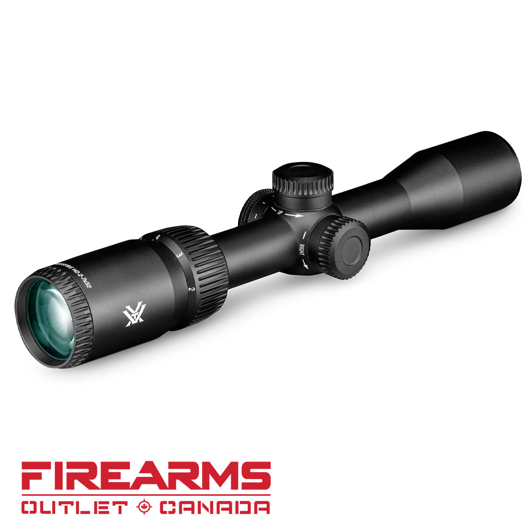 Vortex Crossfire HD 2-7x32- SFP, Illuminated Dead-Hold 2A BDC [CFR