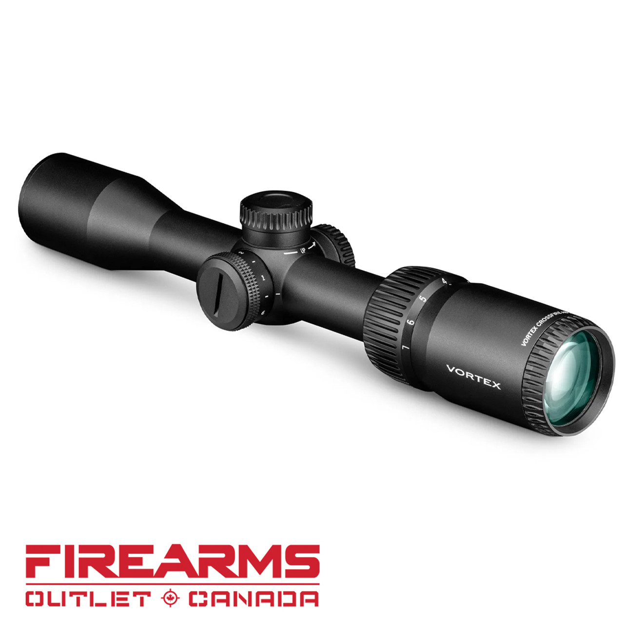 Vortex Crossfire HD 2-7x32- SFP, V-Plex Rimfire (MOA) Reticle [CFR-2702R]