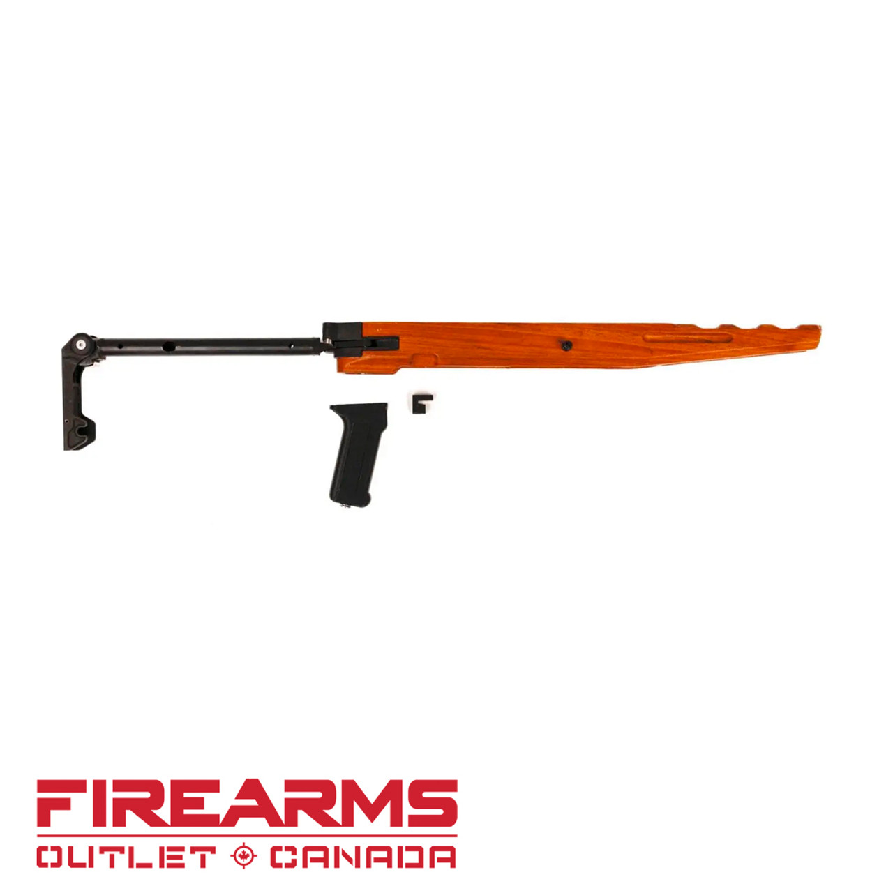 HUSH Classic Wood Folding SKS Stock