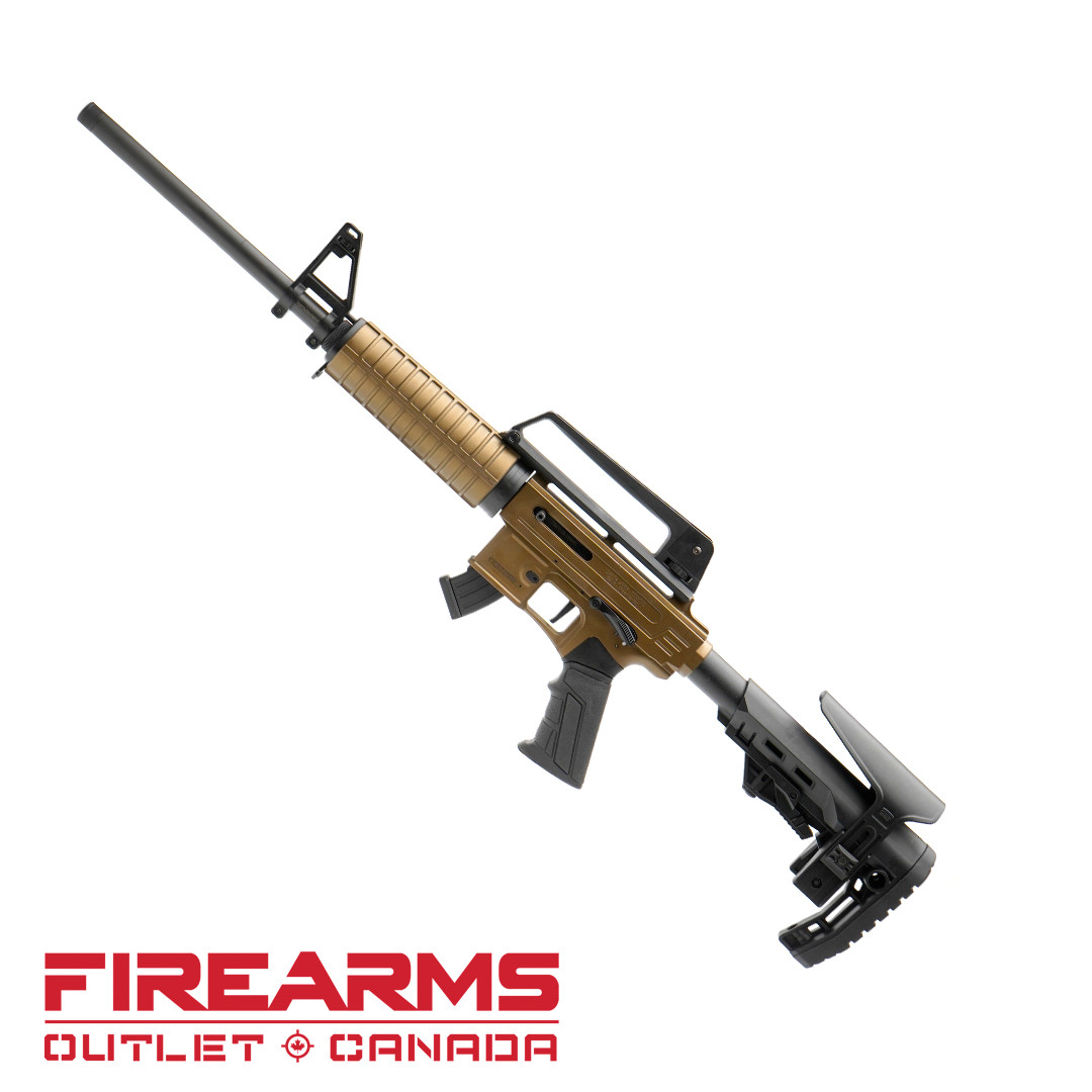 Derya TM22 Feather Semi-Auto - .22LR, 18", BRONZE