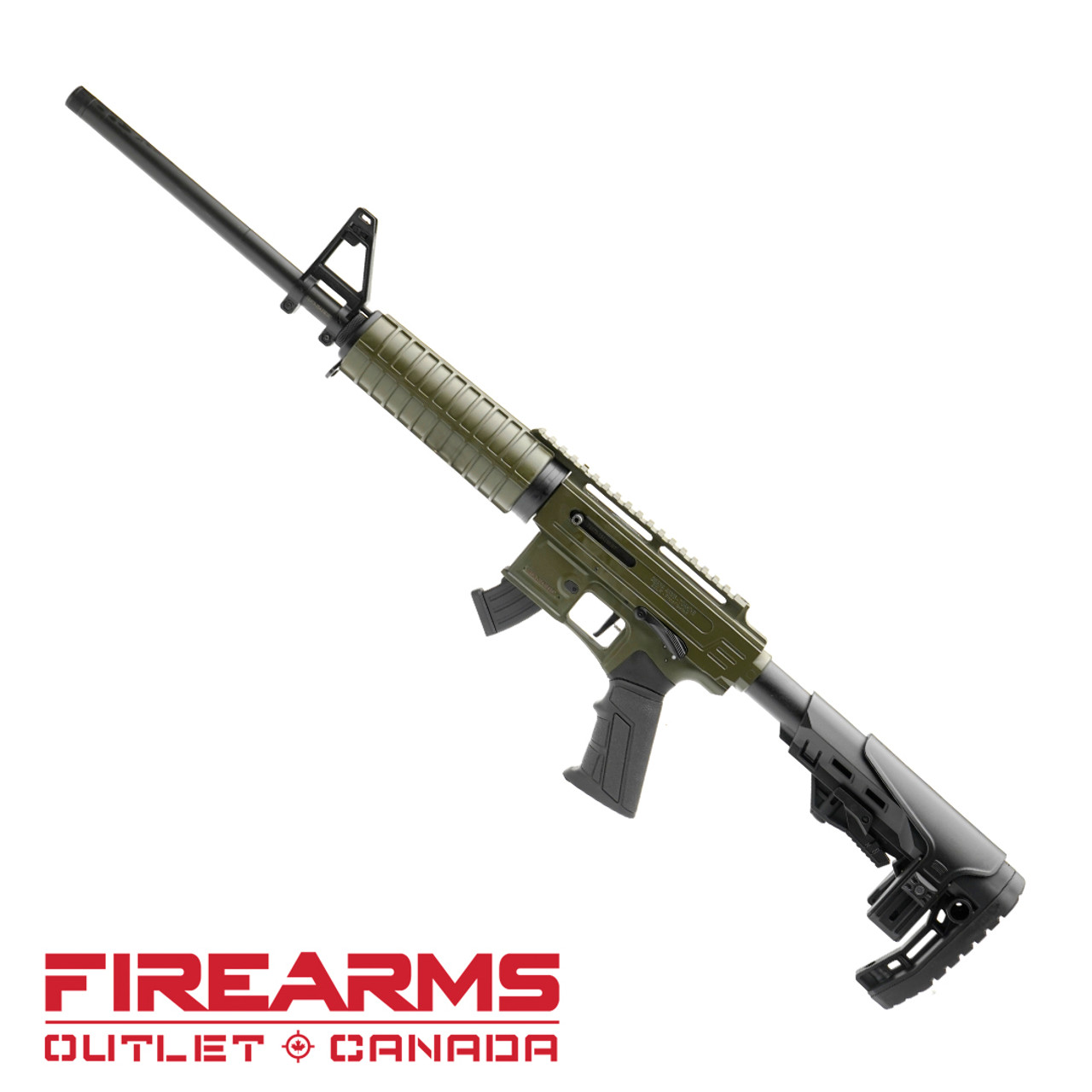 Derya TM22 Feather Semi-Auto - .22LR, 18", ODG Derya TM22 Feather Semi-Auto - .22LR, 18", ODG