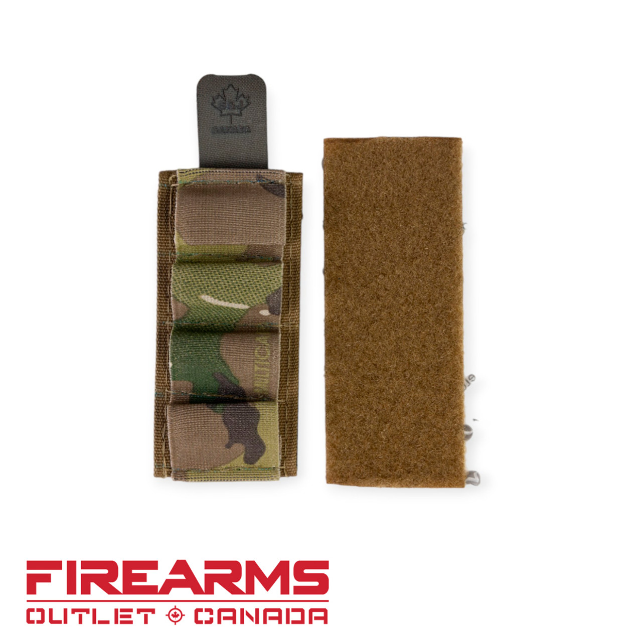 S&J Hardware - Detachable Shotshell Carrier Strip,  4-Shot / ODG