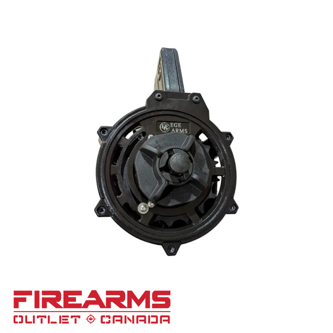 EGE Arms LV12 Lever Action Shotgun Drum Magazine - 20-Round, 12GA