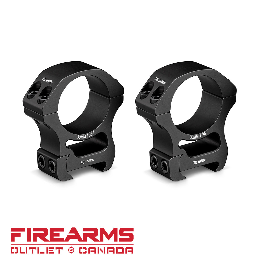 Vortex Sport Riflescope Rings - 30mm, High (1.1