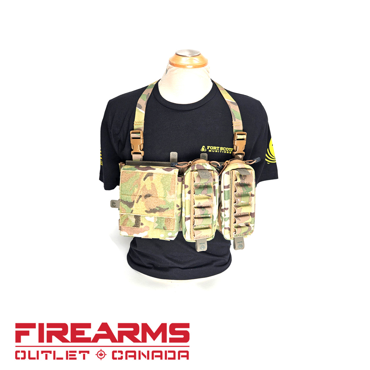 S&J Hardware - Micro Shotgun Chest Rig, MultiCam