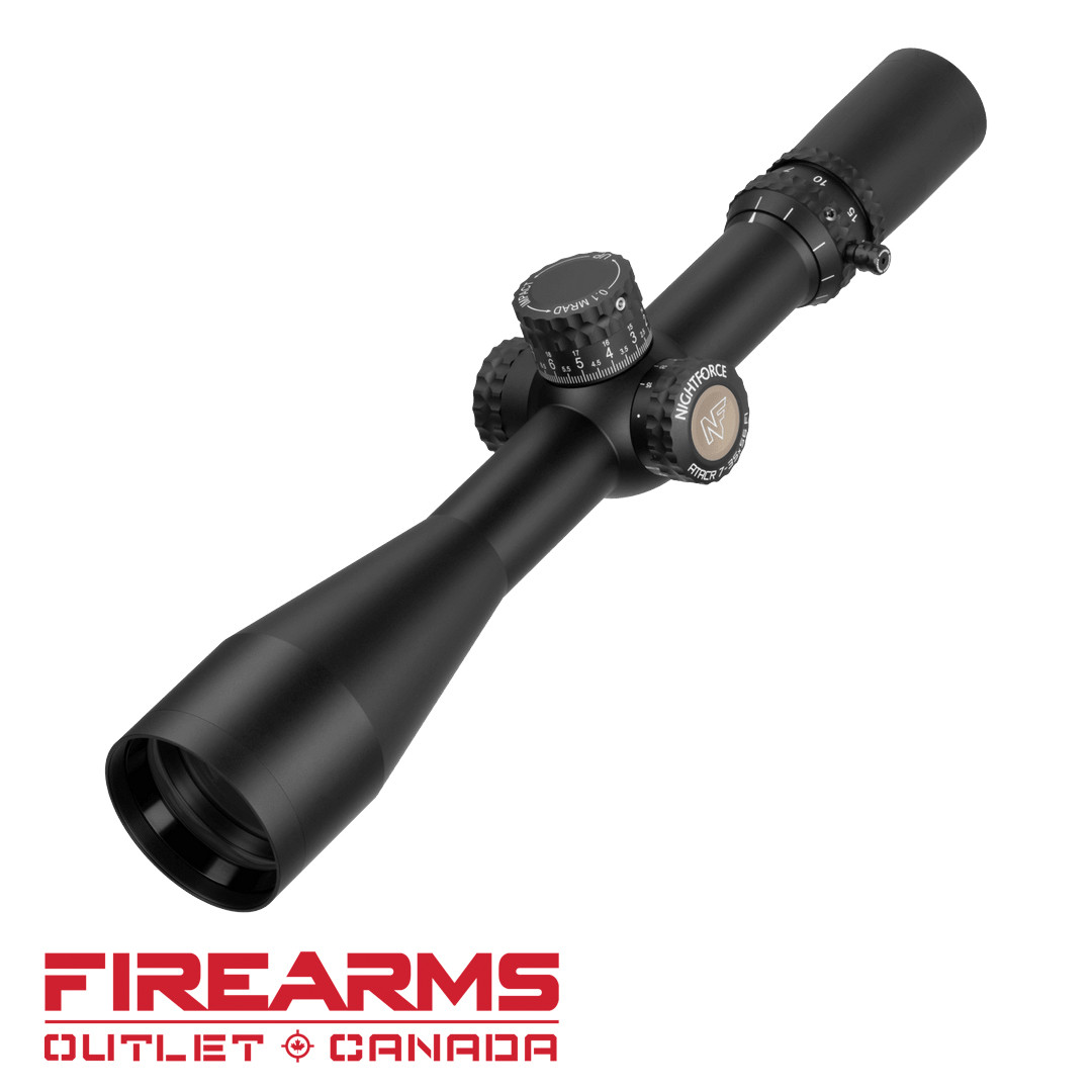 Nightforce ATACR Riflescope 7-35x56mm - MIL-XT F1 Reticle, BLK