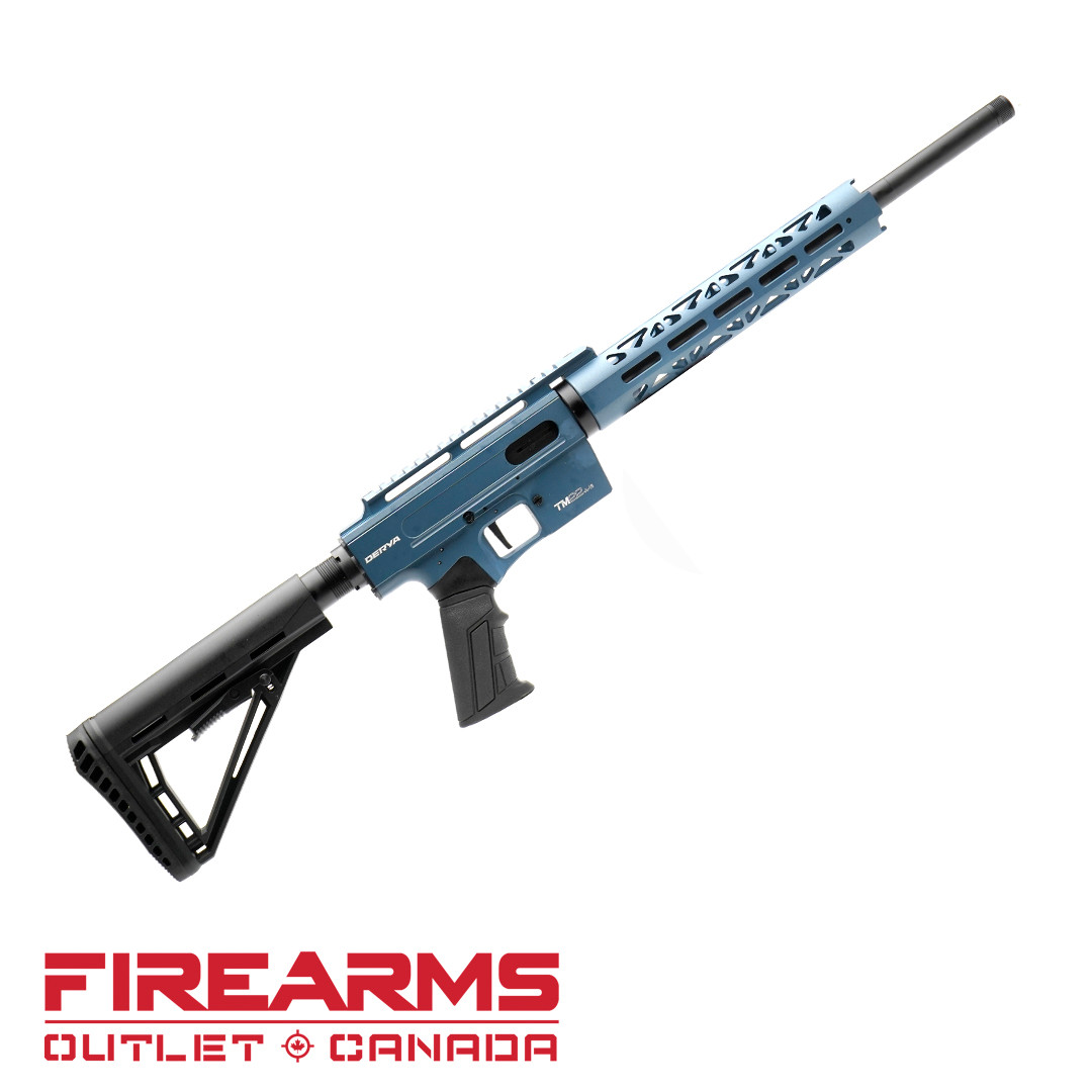 Derya TM22 Pro Semi-Auto Rifle - .22LR, 16", BLUE