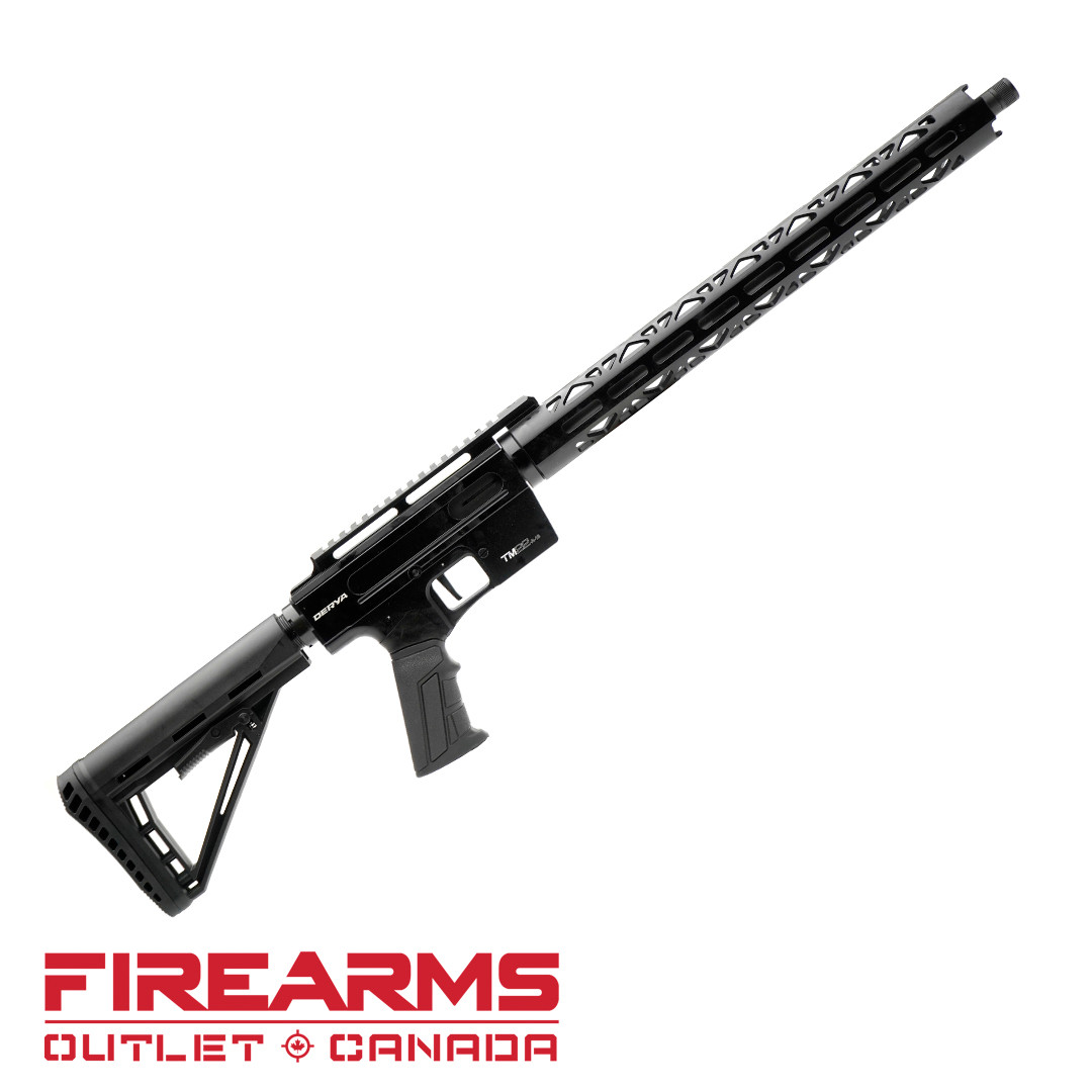 Derya TM22 Pro Semi-Auto Rifle, Extended Rail - .22LR, 18", BLK
