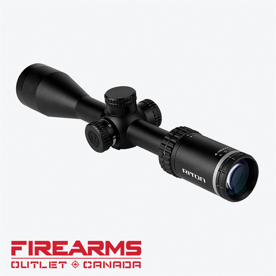 Riton 1 Primal 4-16x44 Riflescope, SFP - RUT Reticle [1P416AS