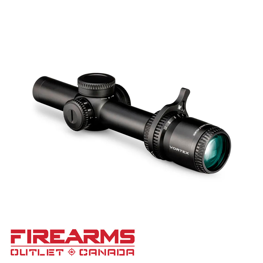 Vortex Strike Eagle 1-10x24 - FFP, 30mm, EBR-8 BDC Reticle (MRAD) [SE-11002]