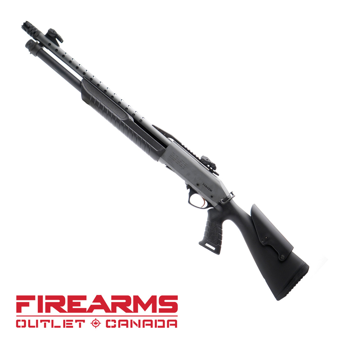 FABARM SDASS Pro Forces Stage 2 Pump, GRY  - 12GA, 2-3/4" or 3", 20" Barrel, 8-Shot [556224898]