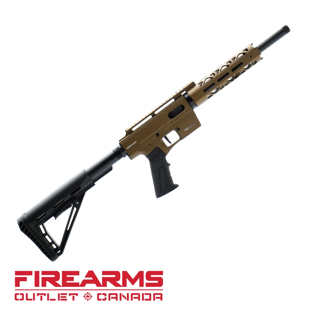 Derya TM22 Pro Semi-Auto Rifle - .22LR, 12", BRZ [TM22-PRO-12-BB]