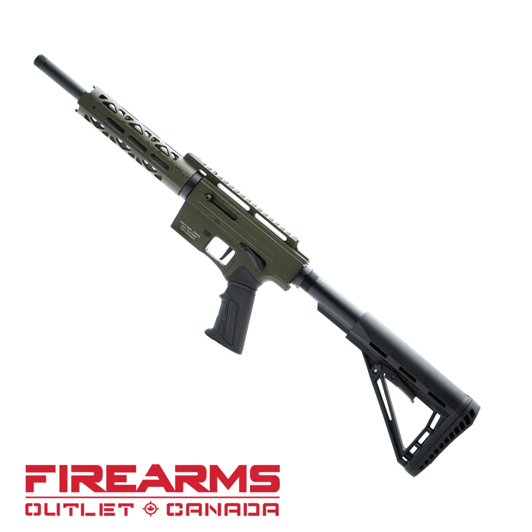 Derya TM22 Pro Semi-Auto Rifle - .22LR, 12", ODG [TM22-PRO-12-ODG]