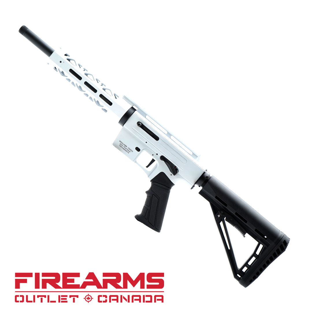 Derya TM22 Pro Semi-Auto Rifle - .22LR, 12", WHITE [TM22-PRO-12-WHITE]