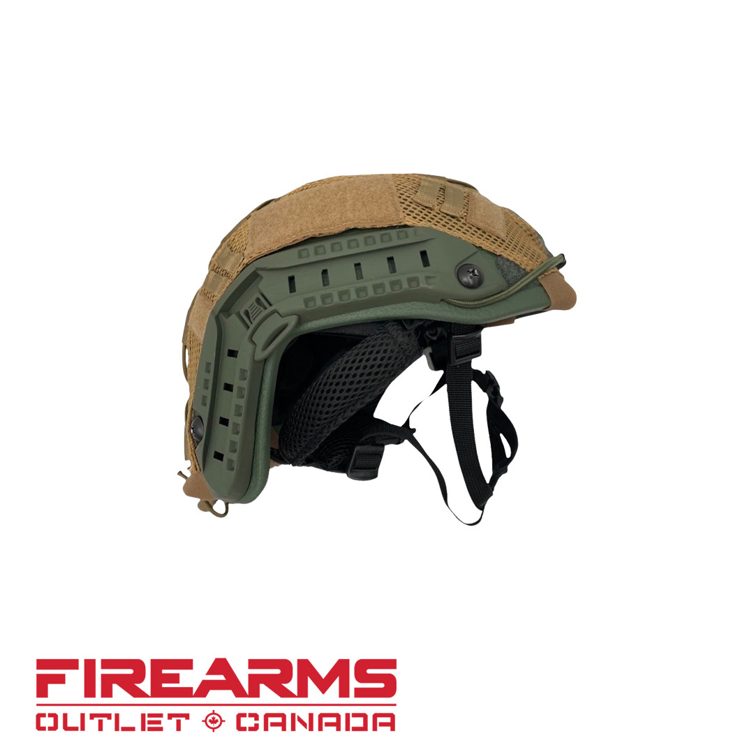Guard Dog Body Armor FAST Ballistic Helmet - GRN, Universal Size