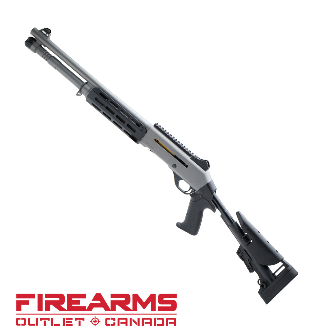 Canuck TacOp Pro Semi-Auto - 12GA, 2-3/4" or 3", 18.6" Barrel, GRY [CTOPGGD1219]