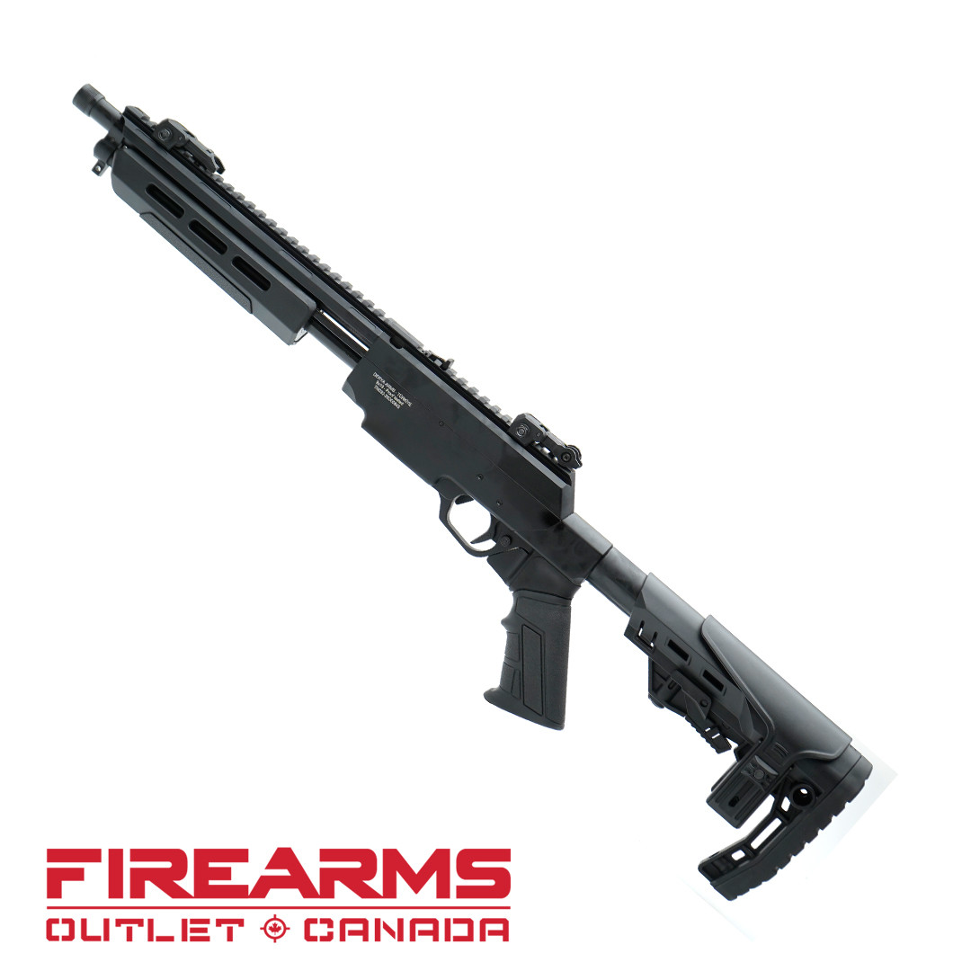 Derya DYPA-12 Pump-Action Rifle (Glock Magazine) - 9mm, 12", BLK [DYPA-12-TELE]