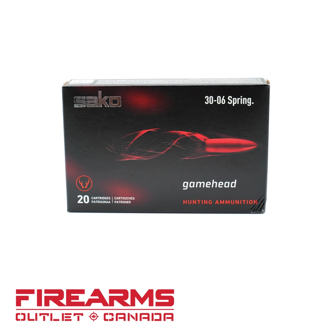 Sako Gamehead - .30-06 Springfield, 180gr, SP, Box of 20 [C631153ASA10]