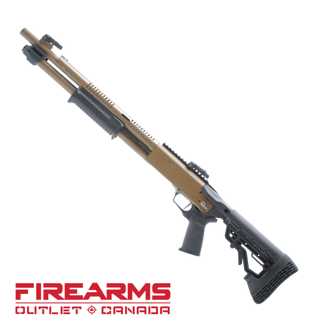Mossberg 590R Cerakote - 12GA, 2-3/4" or 3", 18.5" Barrel, 7-Shot [50758]