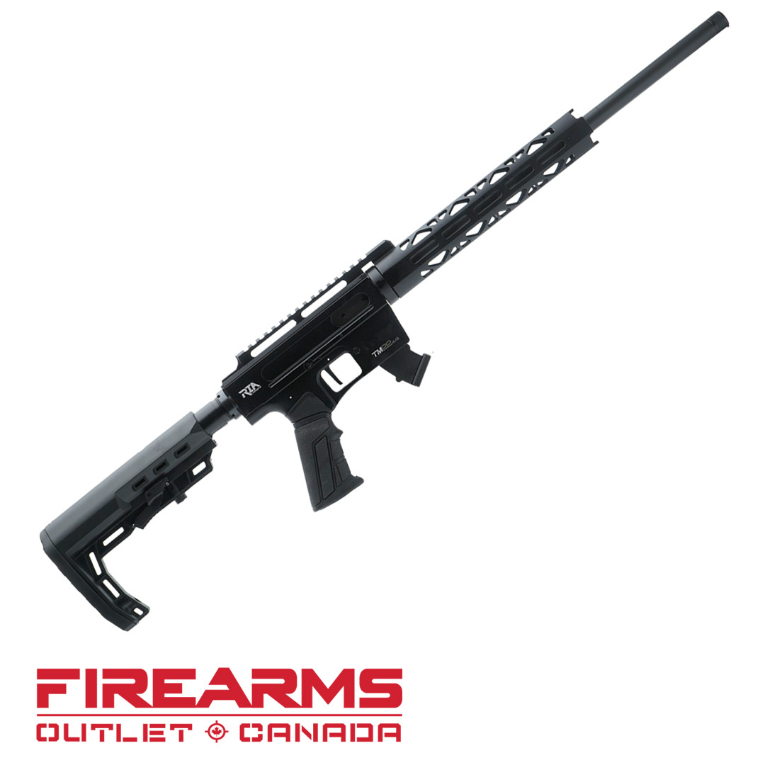 Derya / RIA TM22 SA Compact Semi-Auto Rifle Combo - .22LR, 18", BLK [TM22-A-18COMBO]