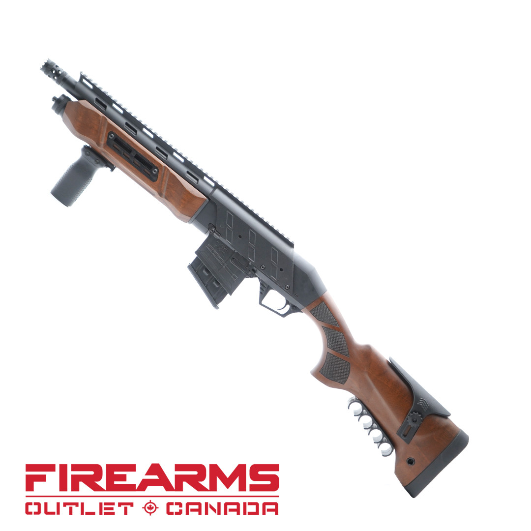 Canuck Recon 3 Pump - 12GA, 2-3/4" or 3", 12" Barrel, WALNUT [CREC3WAL1212]