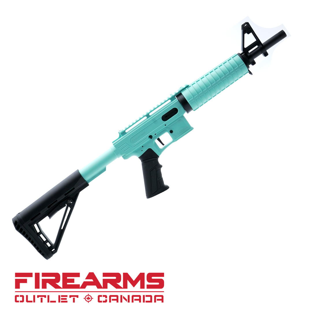 Derya TM22 Feather Compact Semi-Auto - .22LR, 12", BLUE [TM22-A-12-EGGBLUE]