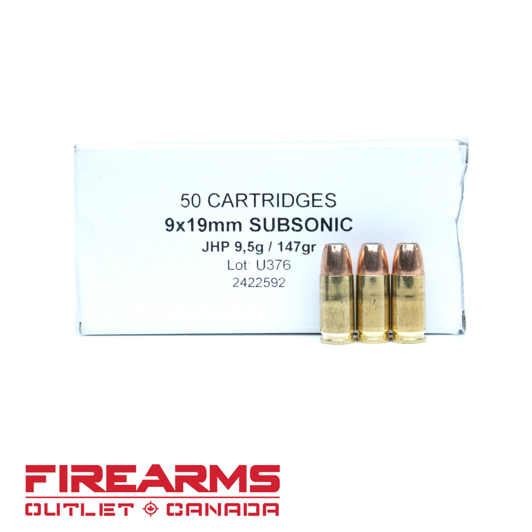 MFS Defense - 9mm, 147gr, JHP, Box of 50 [2411554]