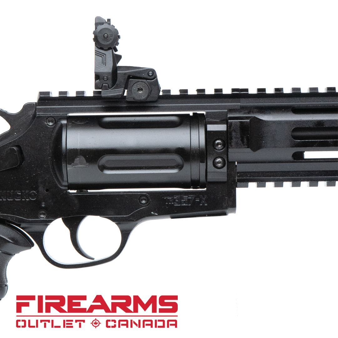 Canuck Evolve Tactical Revolver, Telescopic Stock - .357 Mag., 9" Barrel, BLK [CEVBLOUT3579]
