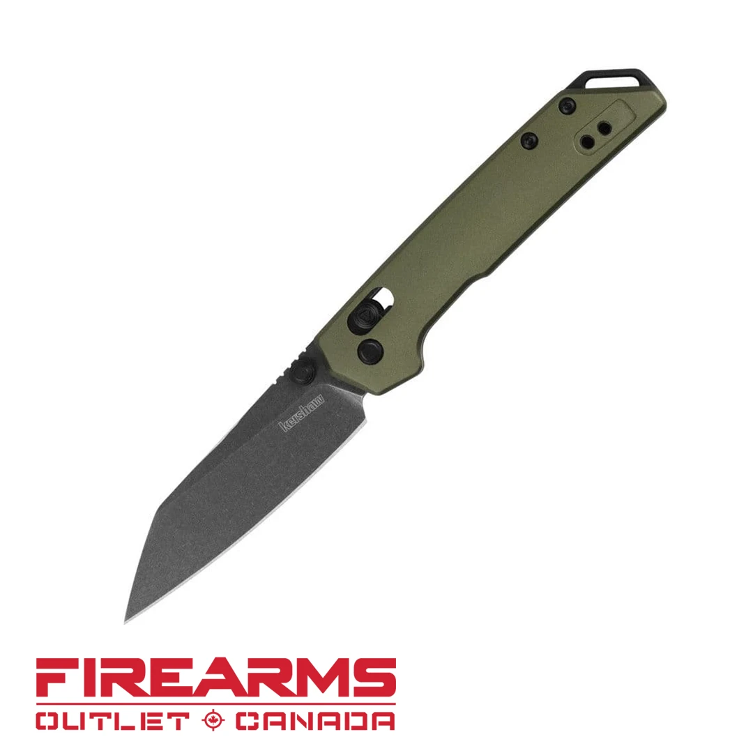 Kershaw Mini Iridium Reverse Tanto - Olive [2051ROLBW]