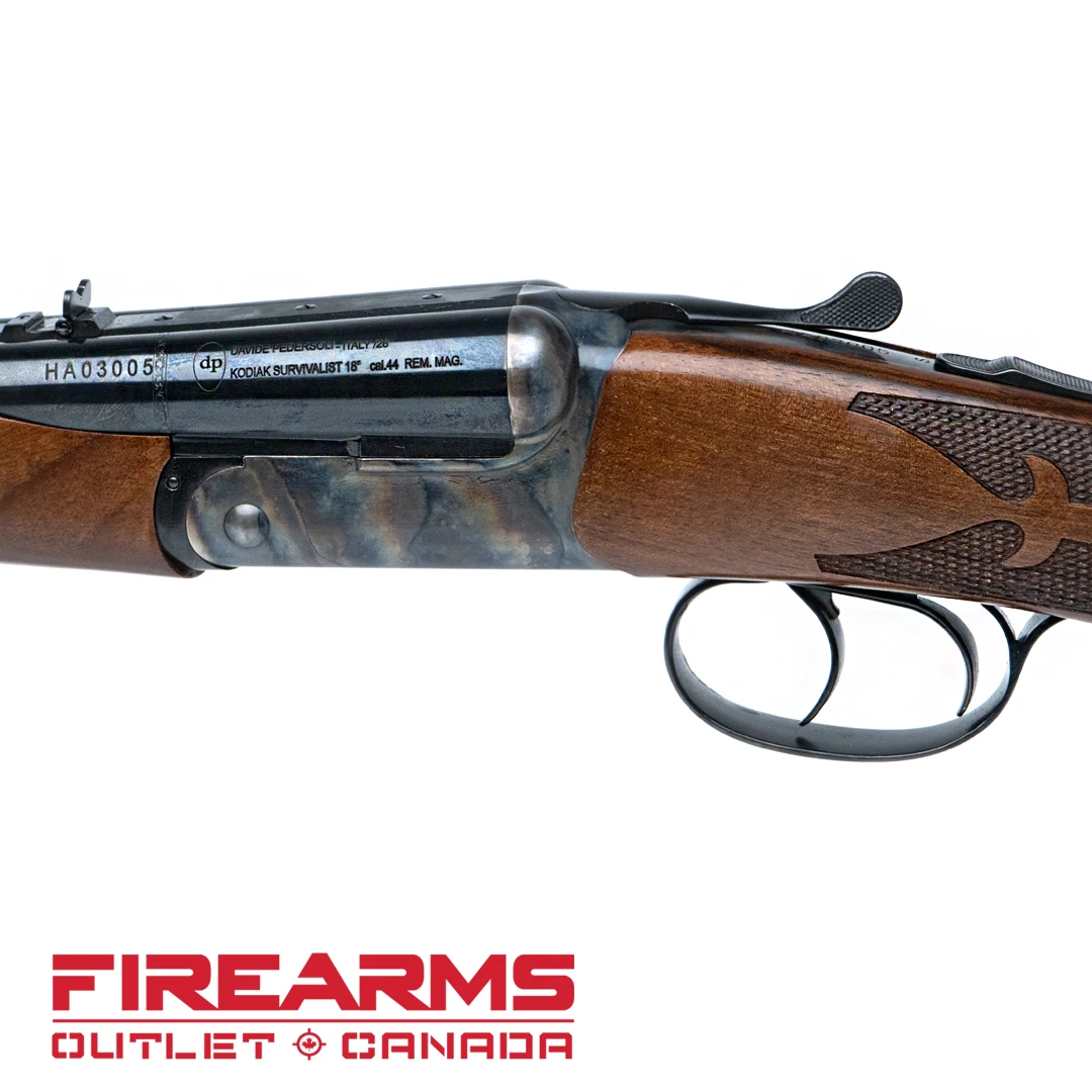 Davide Pedersoli Kodiak Survivalist (Side-by-Side Rifle) - .44 Mag., 18" Barrel [010S646044]