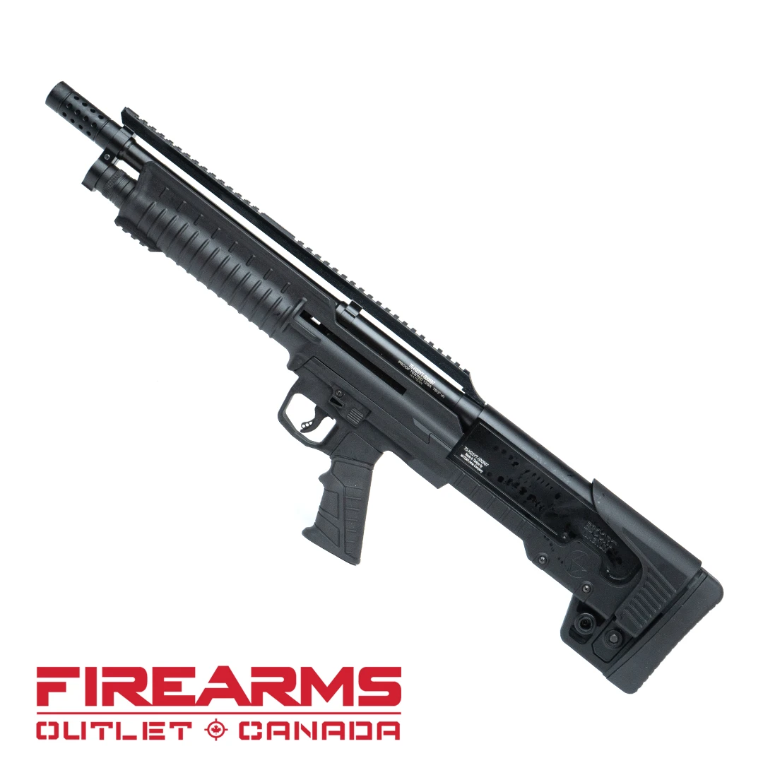 Hatsan Escort BullTac PX Semi-Auto Shotgun - 12GA, 2-3/4" or 3", 20" Barrel, BLK [HEBA1220PXBLK]