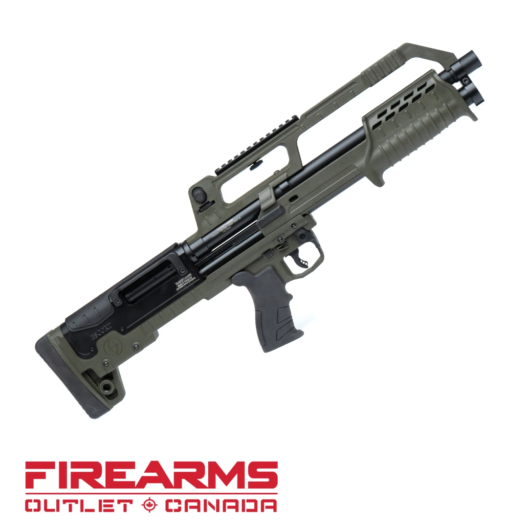 Hatsan Escort BullTac Pump Shotgun - 12GA, 2-3/4" or 3", 18" Barrel, ODG [HEBP1218OD]