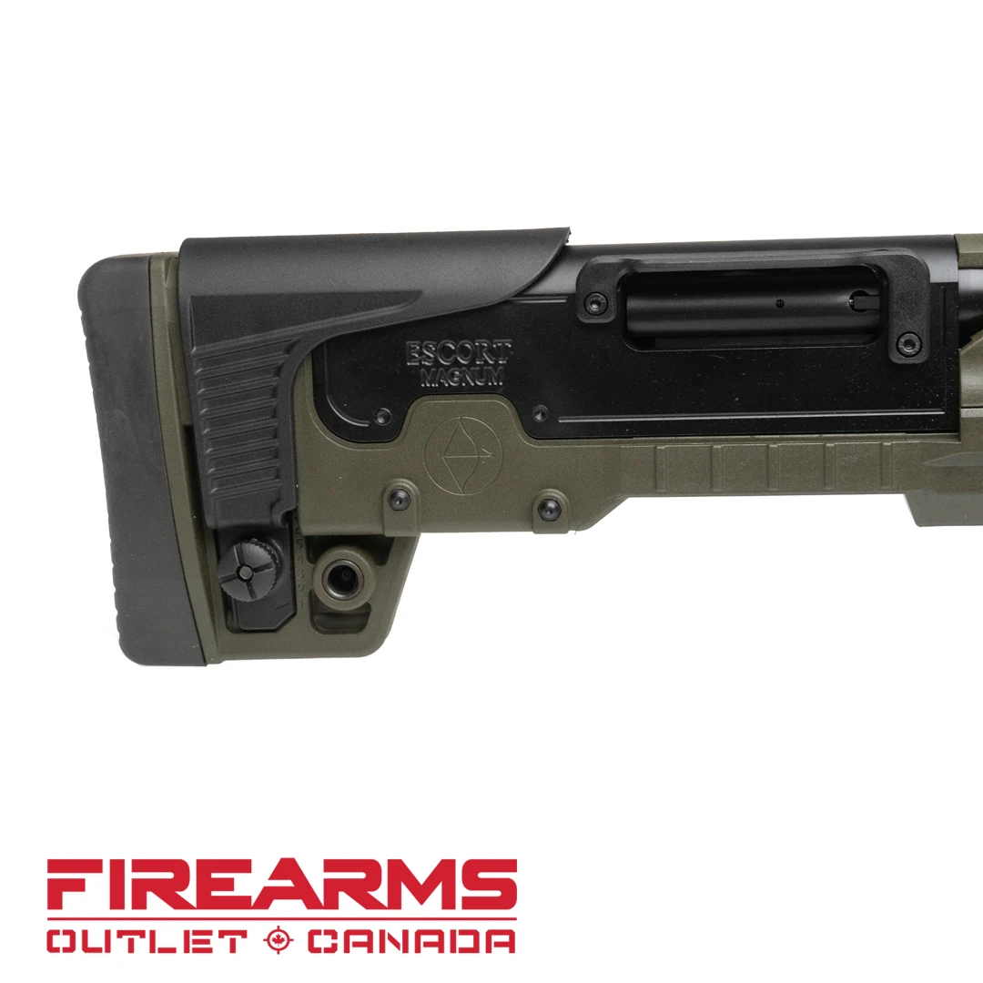 Hatsan Escort BullTac Semi-Auto Shotgun - 12GA, 2-3/4" or 3", 20" Barrel, ODG [HEBA1220OD]