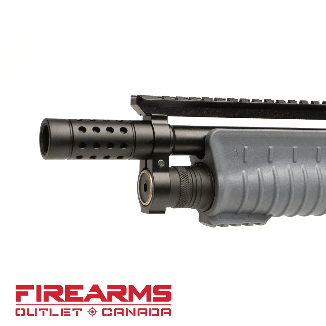 Hatsan Escort BullTac PX Semi-Auto Shotgun - 12GA, 2-3/4" or 3", 20" Barrel, GRY [HEBA1220PXGRY]