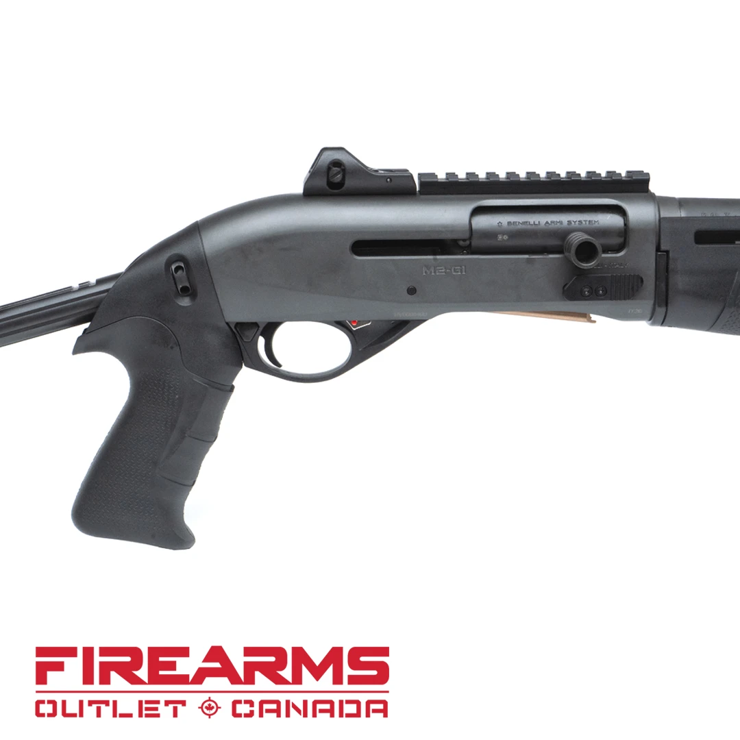 Benelli M2-G1 Tactical, Telescoping Stock - 12GA, 2-3/4" or 3", 18.5" Barrel, BLK [A0733000]