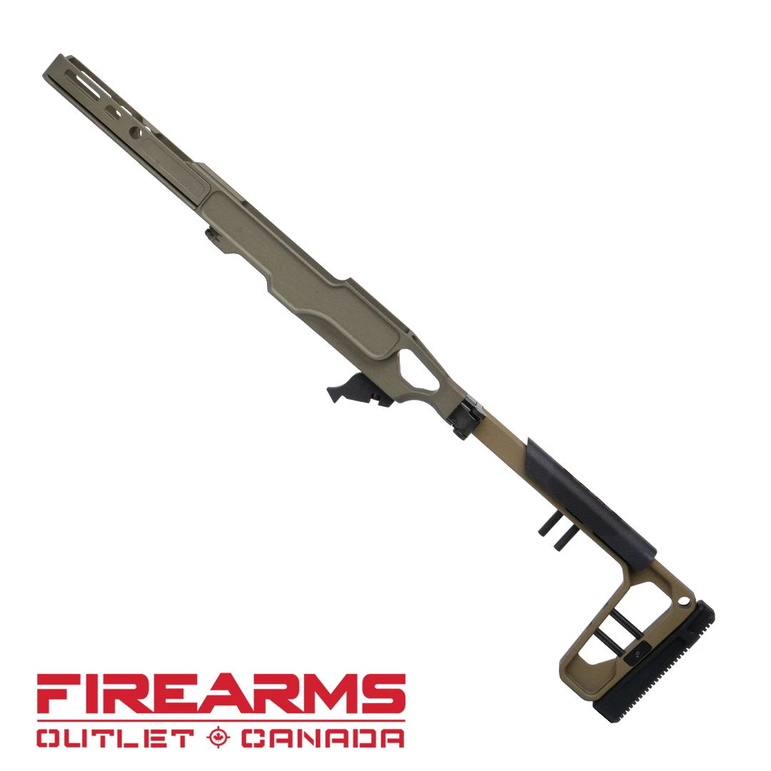 Grey Birch 10/22 La Chassis System - 5" Forend, Burnt Bronze [GBMLACHASSIS10225BB]