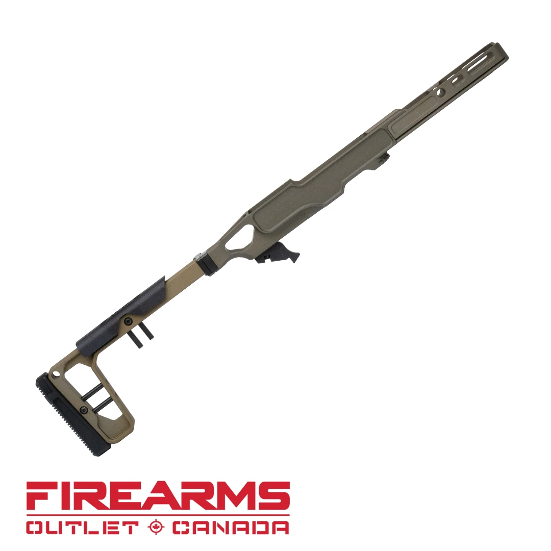 Grey Birch 10/22 La Chassis System - 5" Forend, Burnt Bronze [GBMLACHASSIS10225BB]