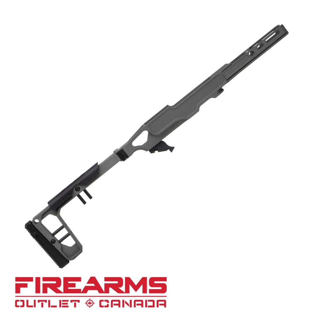 Grey Birch 10/22 La Chassis System - 5" Forend, Grey [GBMLACHASSIS10225GRY]