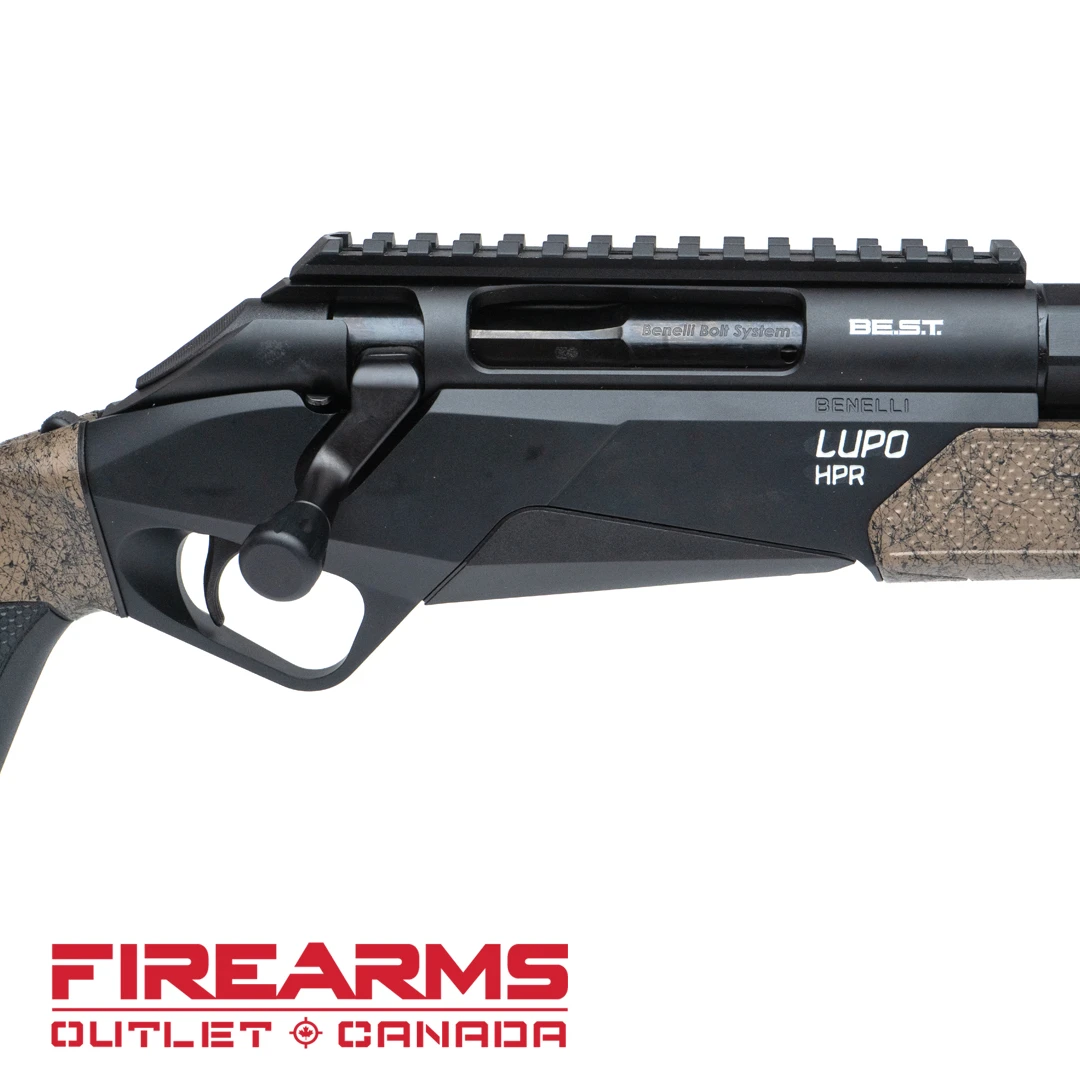 Benelli LUPO HPR BE.S.T. Rifle - .308 Win., 24", TAN w/ BLK Webbing [A0640900]